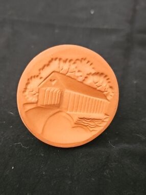 Stamp For Crafts (Clay, Cookies) Terracotta Bridge Design
